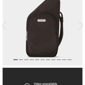 Travelon Essentials Mini Asymmetrical Anti-theft travel crossbody bag